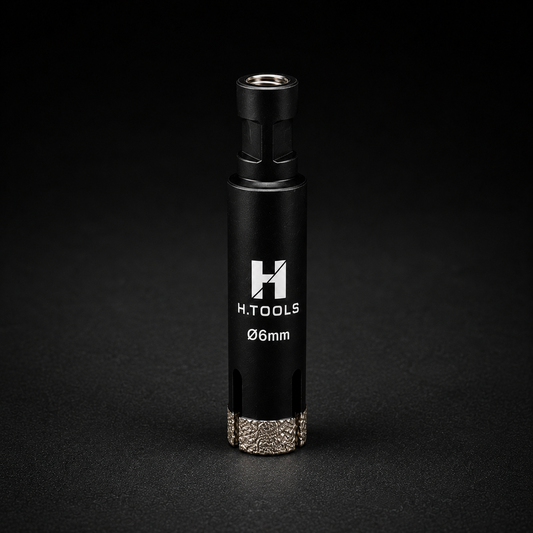 H.tools BlackCore Pro Ø6 mm – Mèche Cloche Diamant Premium